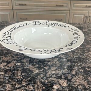 HOUSEWARES INTERNATIONAL PASTA BOWL